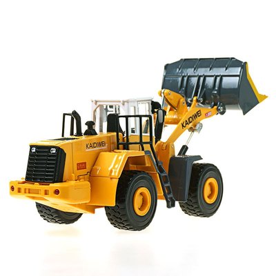 凯迪威1:40 大型铲车(声光)合金玩具工程车儿童仿真玩具铲车正品授权 .